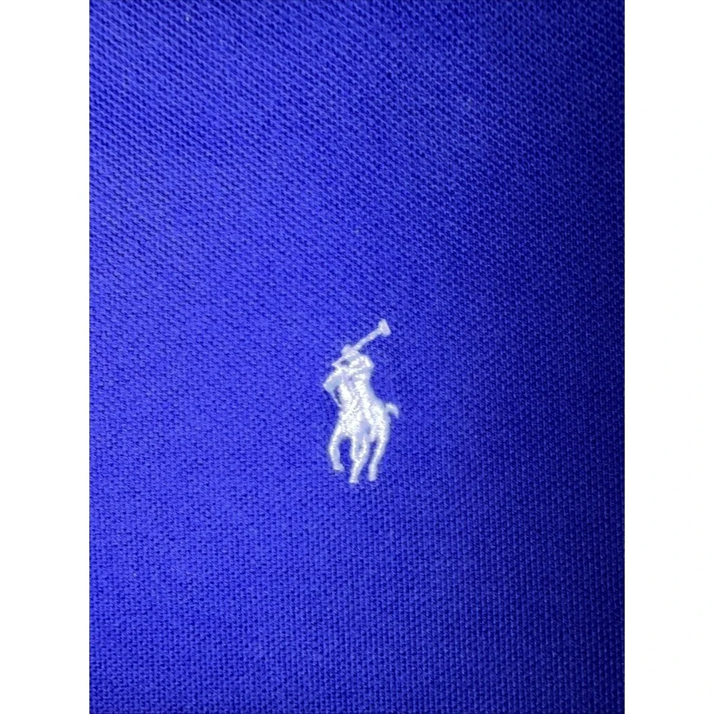 Set Of 3 Ralph Lauren Shirt Mens Size 3XB Blue Short Sleeve Polo Casual Golf‎